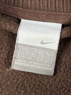Veste de survêtement Nike vintage années 2000 "Marron/Rouge" (L)