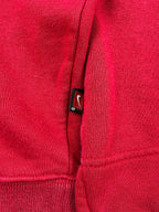 Sudadera con capucha Nike vintage años 2000 "Rojo/Negro" (XL)