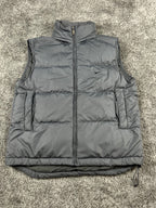 Nike Puffer Vest Vintage 2000s "Gray/Black" (M)