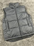 Nike Puffer Vest Vintage 2000s "Gray/Black" (M)
