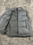 Nike Puffer Vest Vintage 2000s "Gray/Black" (M)