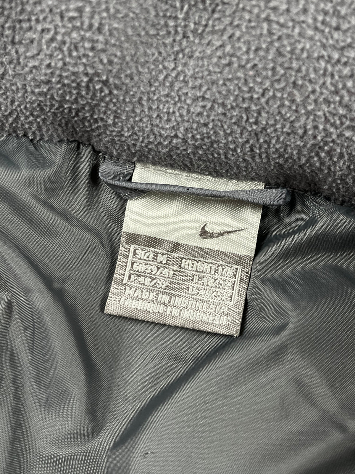 Nike Puffer Vest Vintage 2000s "Gray/Black" (M)
