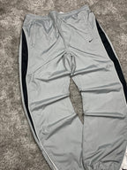 Pantalon de survêtement Nike vintage années 2000 "Gris/Noir" (XXL)