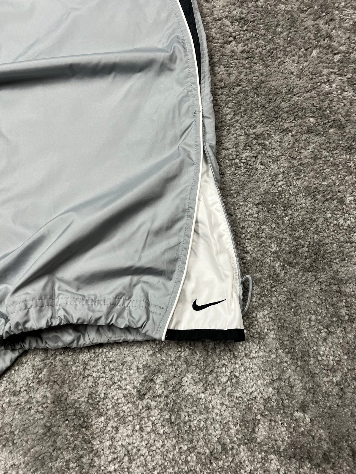 Pantalon de survêtement Nike vintage années 2000 "Gris/Noir" (XXL)