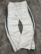 Pantalon de survêtement Nike vintage années 2000 "Blanc/Gris" (M)