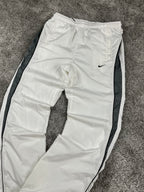 Pantalon de survêtement Nike vintage années 2000 "Blanc/Gris" (M)
