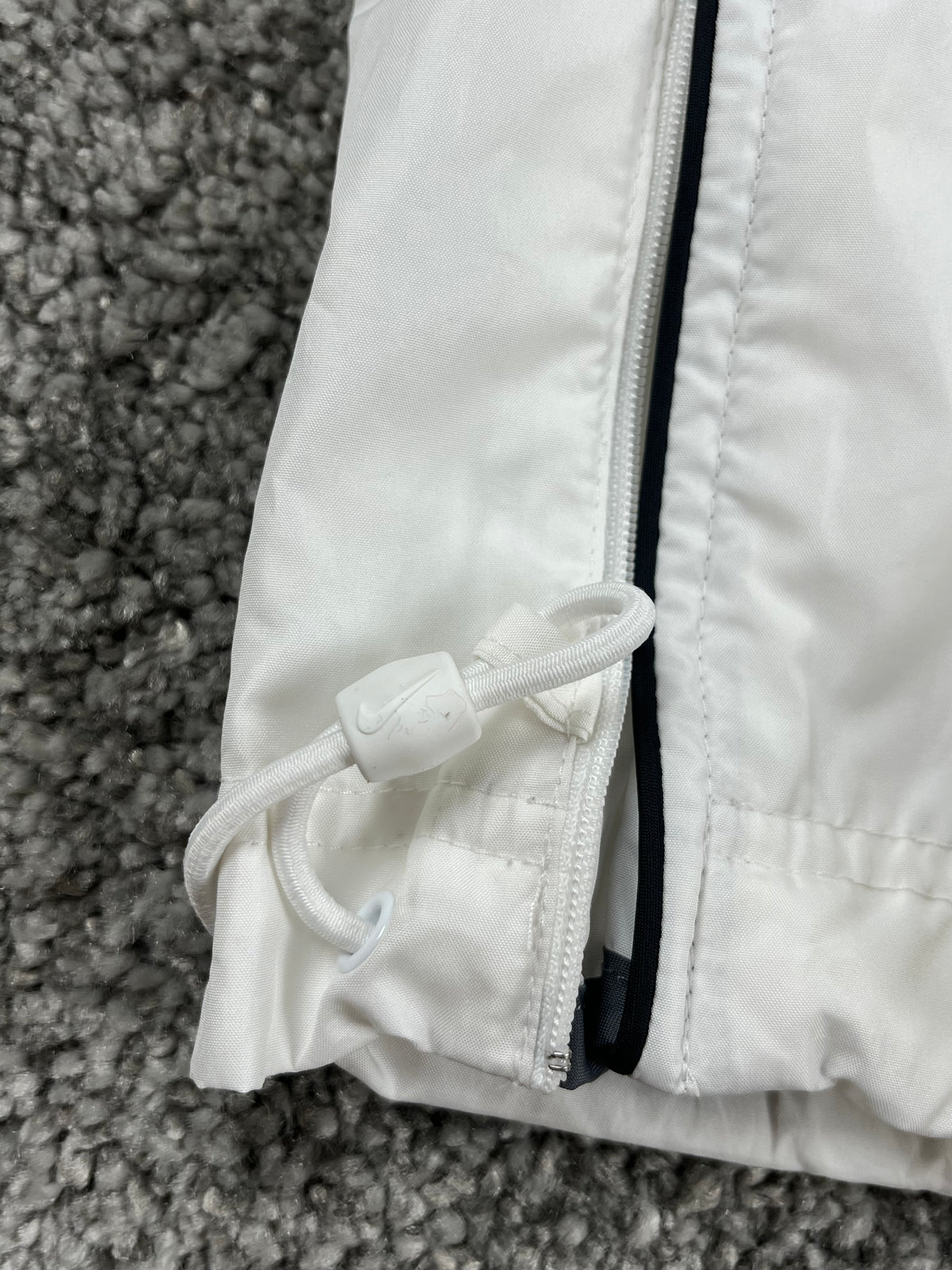 Pantalon de survêtement Nike vintage années 2000 "Blanc/Gris" (M)