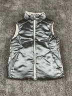 Nike Puffer Vest Reversible Vintage 2000s "White" (XS)