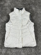 Nike Puffer Vest Reversible Vintage 2000s "White" (XS)