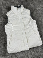Nike Puffer Vest Reversible Vintage 2000s "White" (XS)