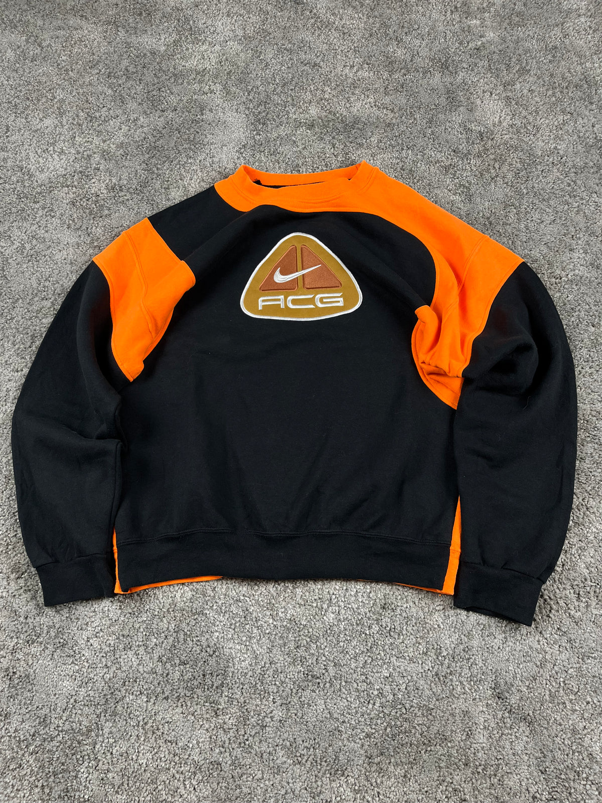 Nike ACG Hoodie Vintage 2000s "Black/Orange" (L)