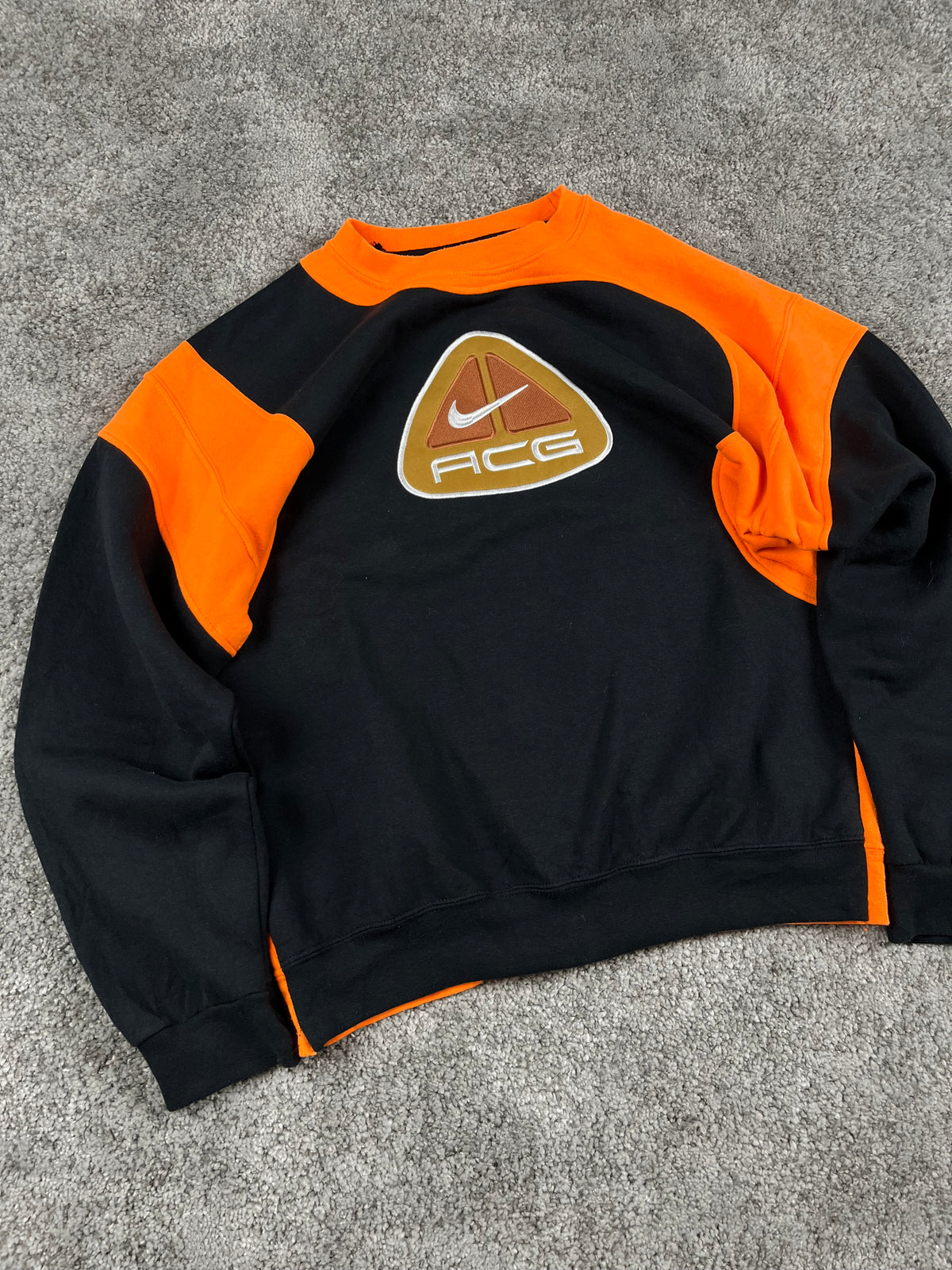 Nike ACG Hoodie Vintage 2000s "Black/Orange" (L)