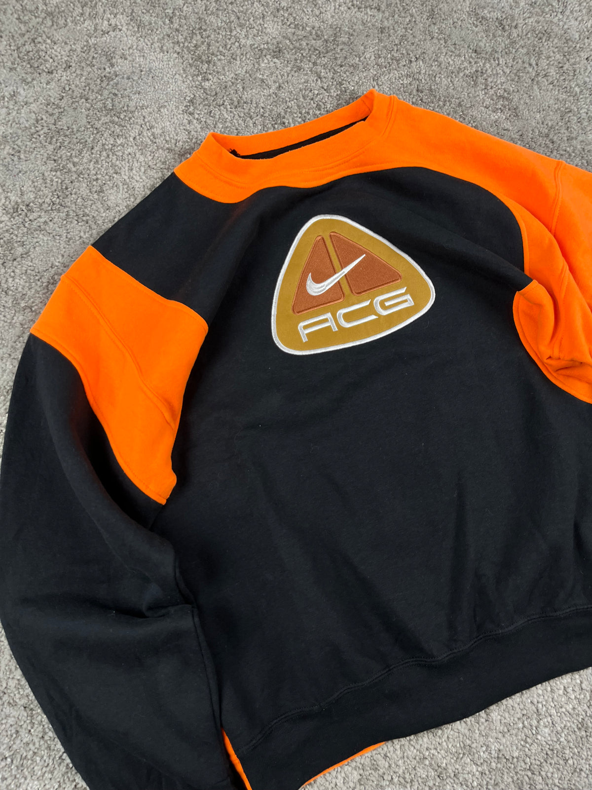 Nike ACG Hoodie Vintage 2000s "Black/Orange" (L)