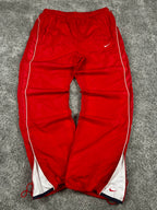 Pantalon de survêtement Nike vintage années 2000 "Rouge/Blanc" (XL)