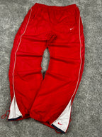 Pantalon de survêtement Nike vintage années 2000 "Rouge/Blanc" (XL)