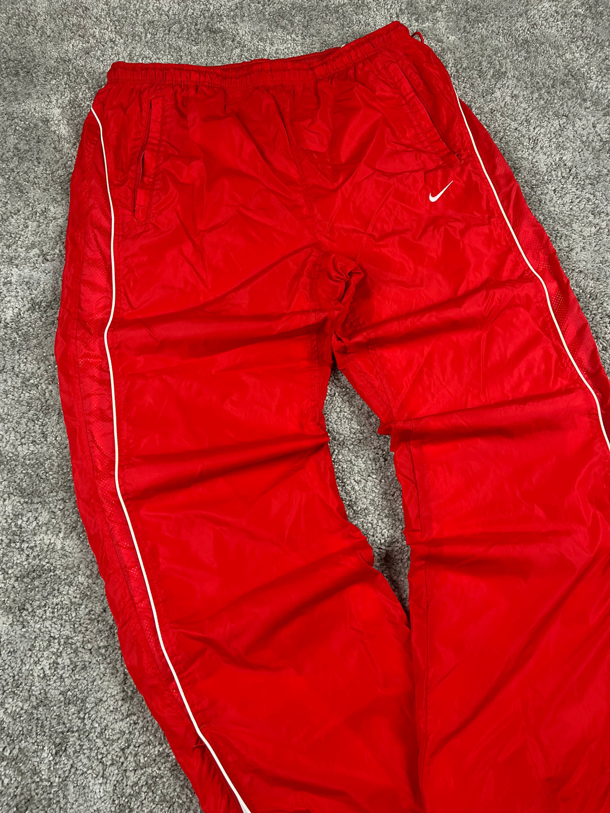 Nike Trackpant Vintage 2000s "Red/White" (XL)