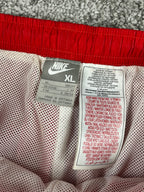 Pantalon de survêtement Nike vintage années 2000 "Rouge/Blanc" (XL)