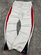 Pantalon de survêtement Nike vintage années 2000 "Blanc/Rouge/Marine" (M)