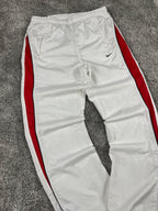 Pantalon de survêtement Nike vintage années 2000 "Blanc/Rouge/Marine" (M)