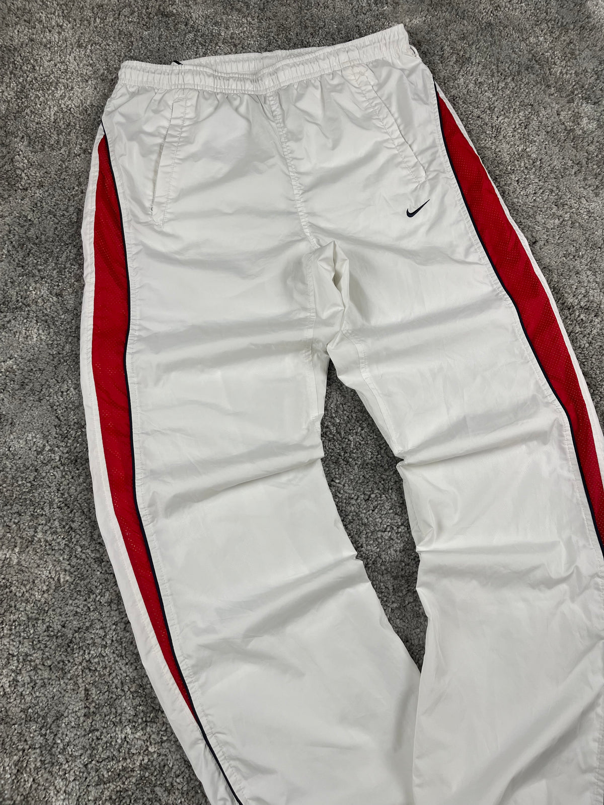 Nike Trackpant Vintage 2000s "White/Red/Navy" (M)