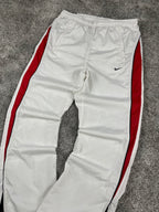Pantalon de survêtement Nike vintage années 2000 "Blanc/Rouge/Marine" (M)
