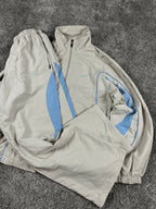 Survêtement Nike vintage années 2000 "Gris/Bleu" (S)