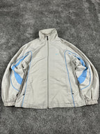 Survêtement Nike vintage années 2000 "Gris/Bleu" (S)