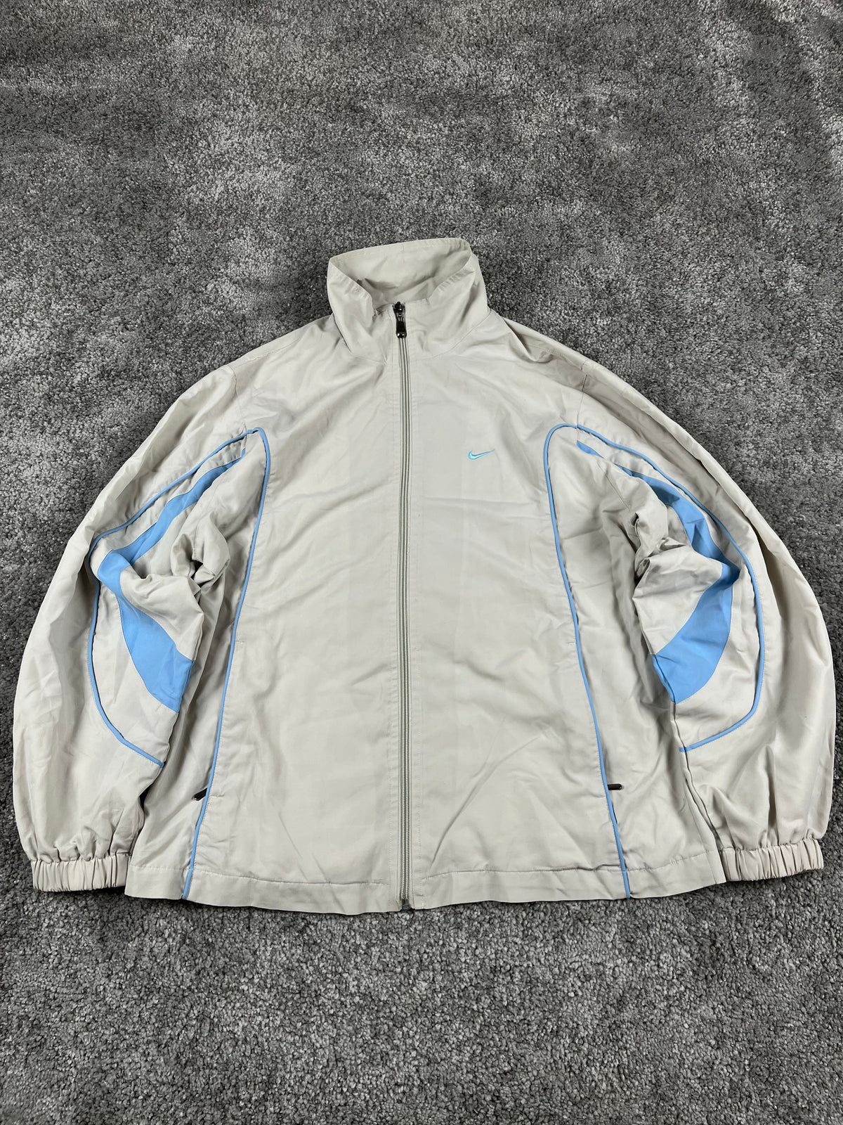 Survêtement Nike vintage années 2000 "Gris/Bleu" (S)
