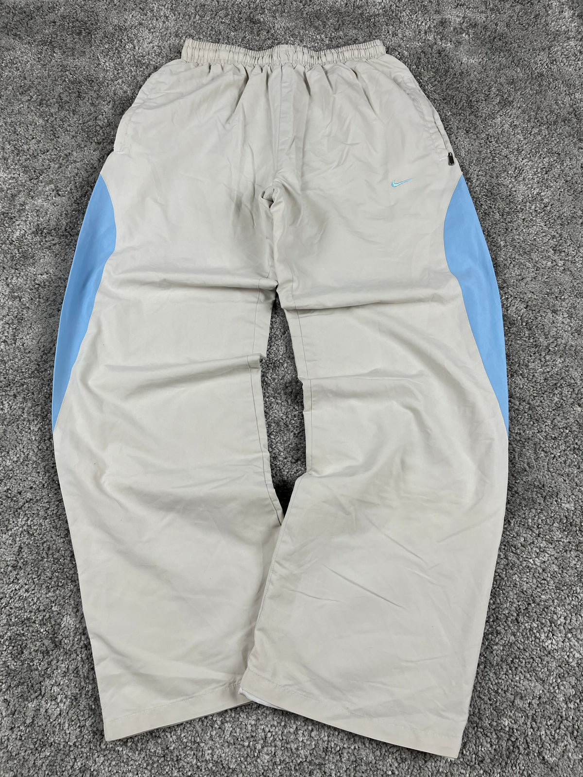 Survêtement Nike vintage années 2000 "Gris/Bleu" (S)