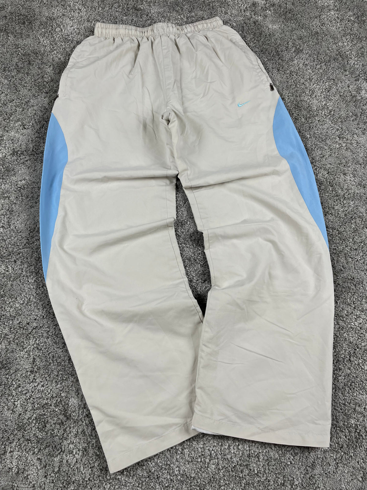 Survêtement Nike vintage années 2000 "Gris/Bleu" (S)