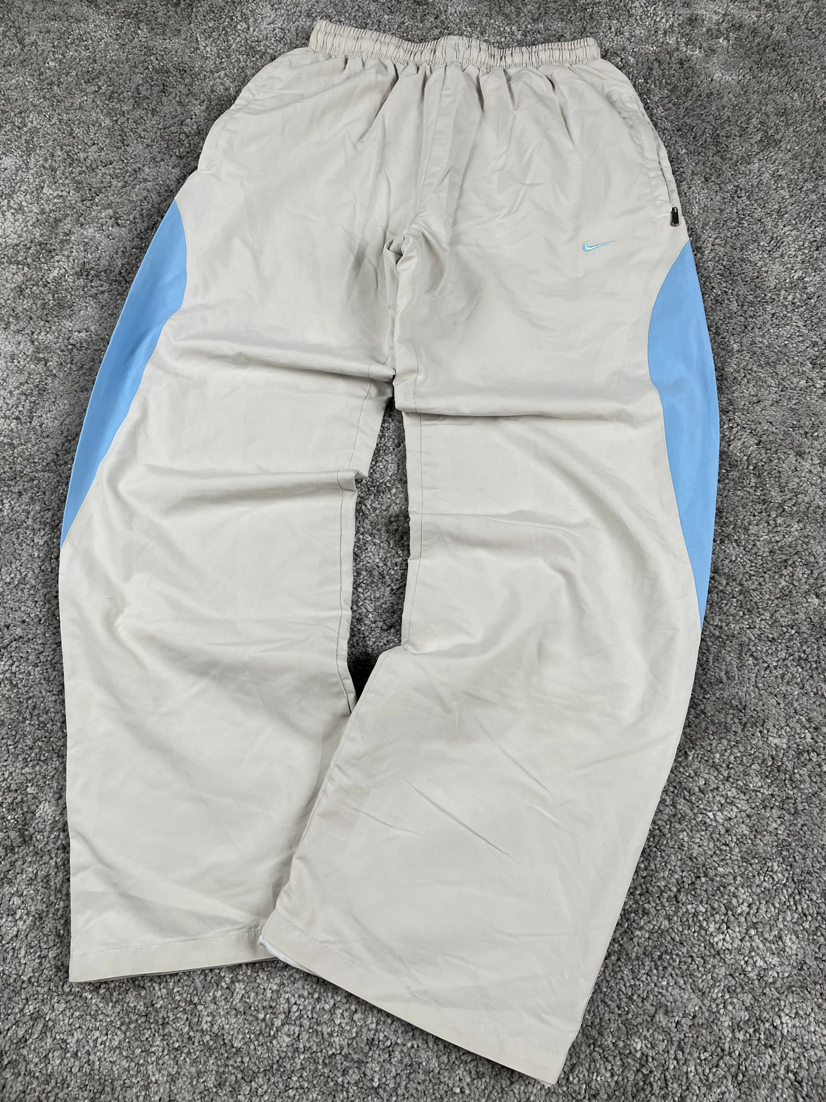 Survêtement Nike vintage années 2000 "Gris/Bleu" (S)