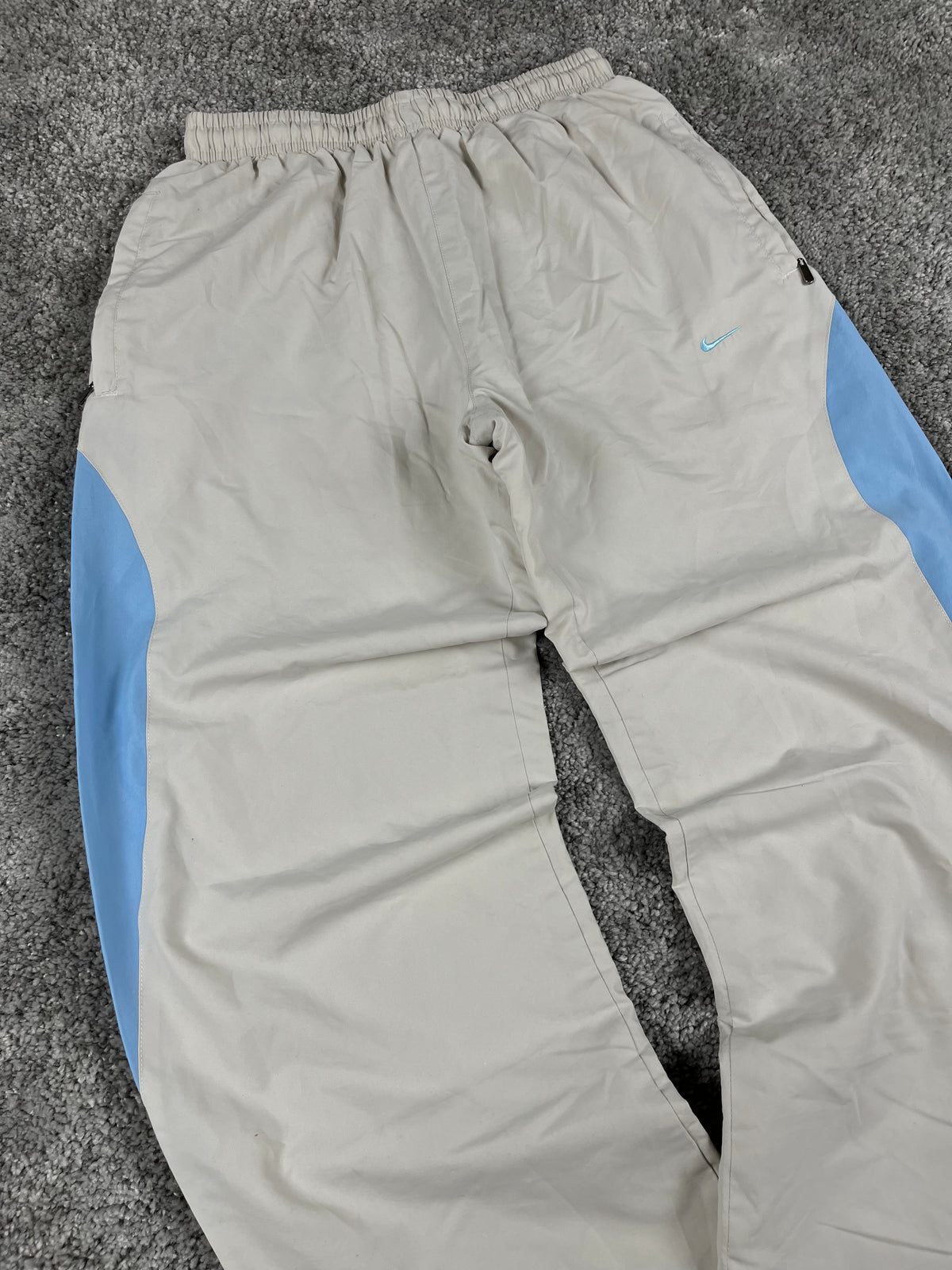 Survêtement Nike vintage années 2000 "Gris/Bleu" (S)