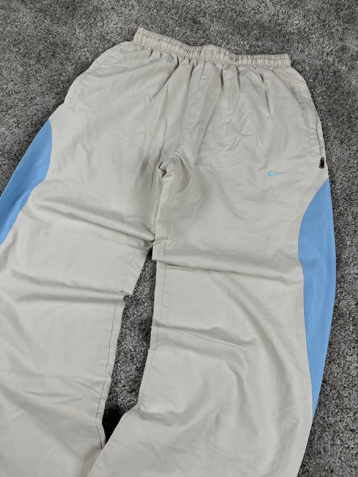 Survêtement Nike vintage années 2000 "Gris/Bleu" (S)
