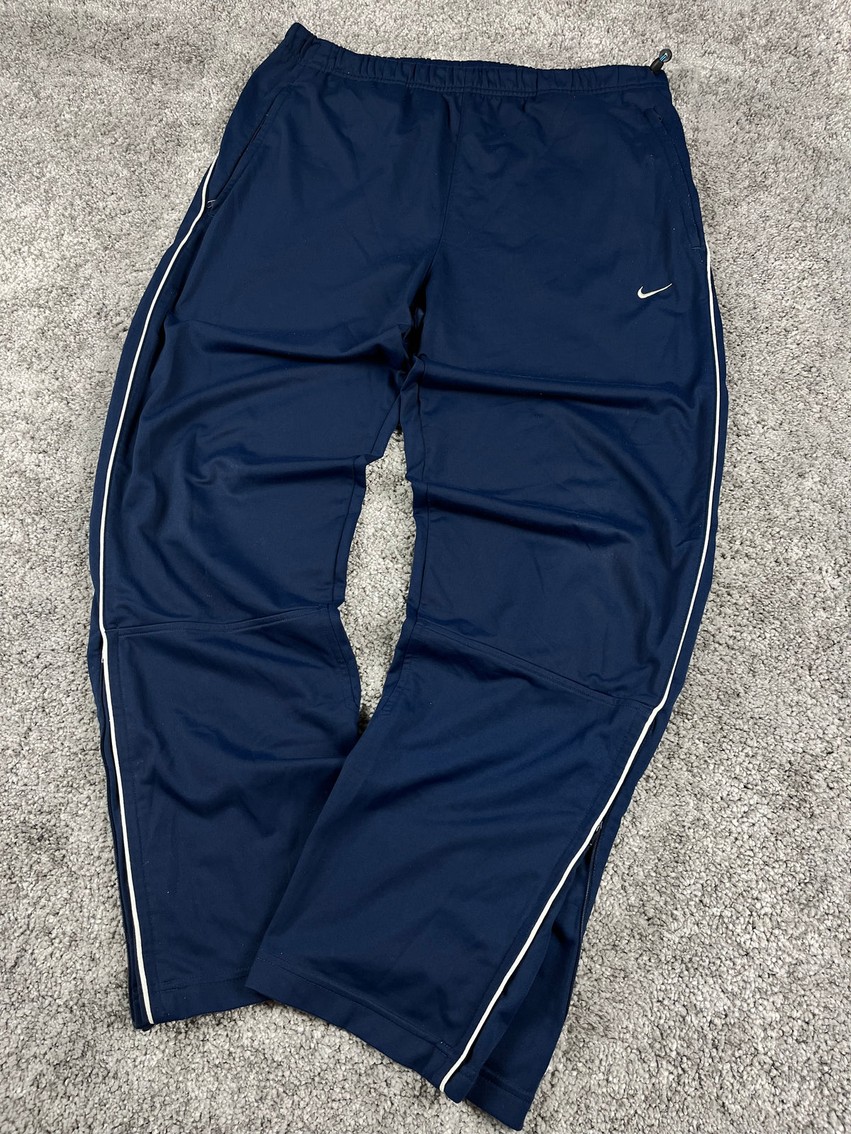 Nike Trackpant Vintage 2000s "Navy/White" (L)