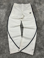 Nike Trackpant Vintage 2000s "White/Black" (S)