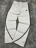 Nike Trackpant Vintage 2000s "White/Black" (S)