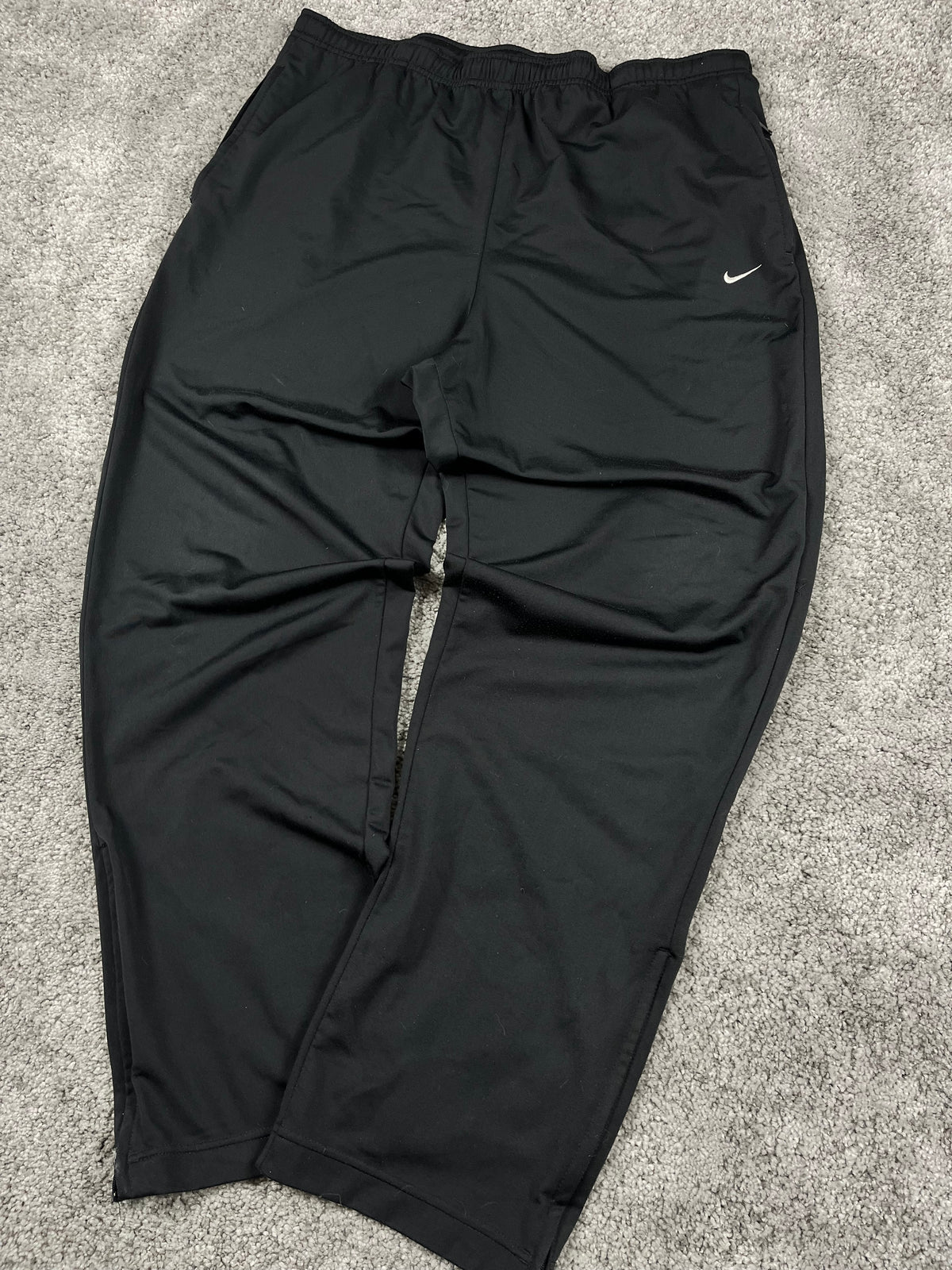 Nike Trackpant Vintage 2000s "Black/White" (XL)