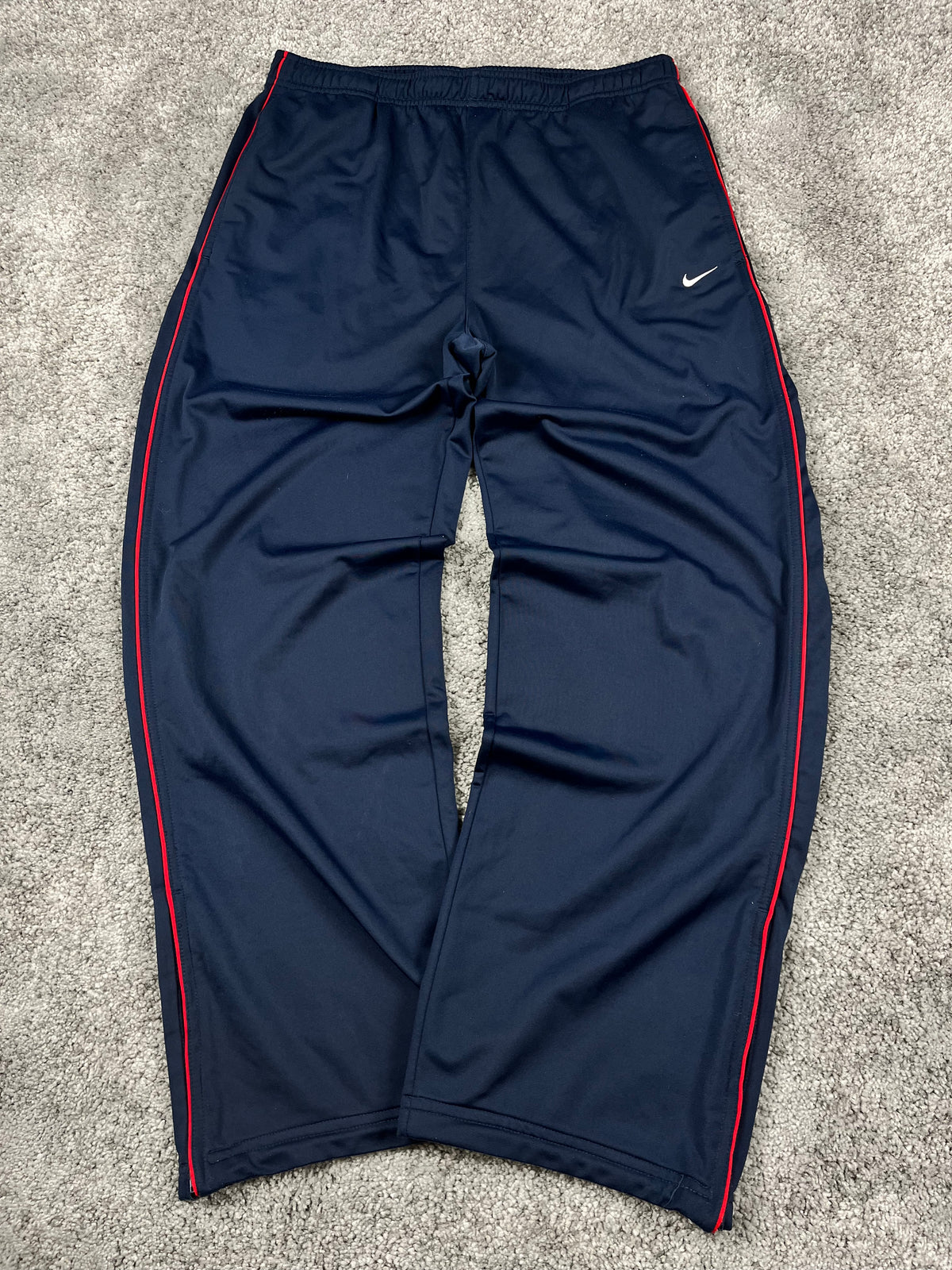 Nike Trackpant Vintage 2000s "Navy/Red" (XL)