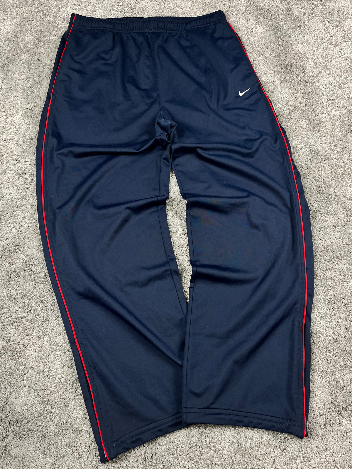 Nike Trackpant Vintage 2000s "Navy/Red" (XL)
