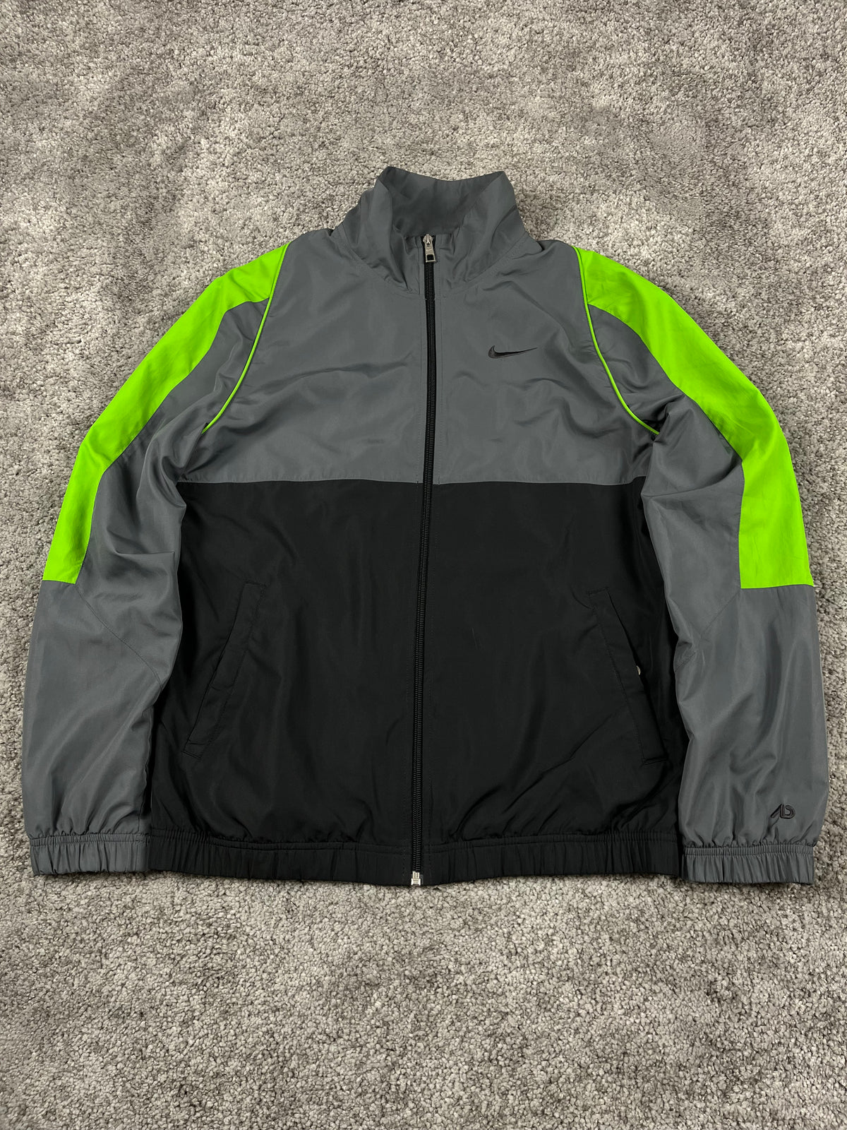 Nike Tracksuit Vintage 2000s "Gray/Green" (S)