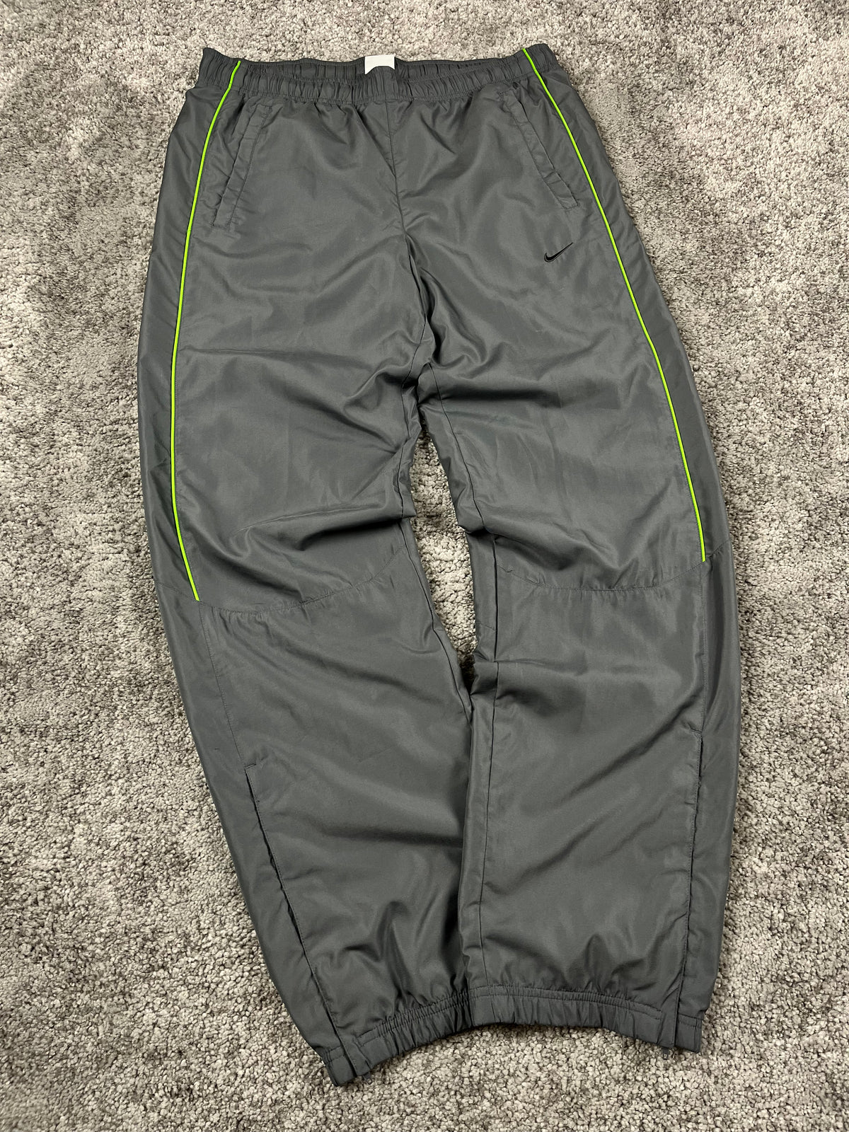 Nike Tracksuit Vintage 2000s "Gray/Green" (S)