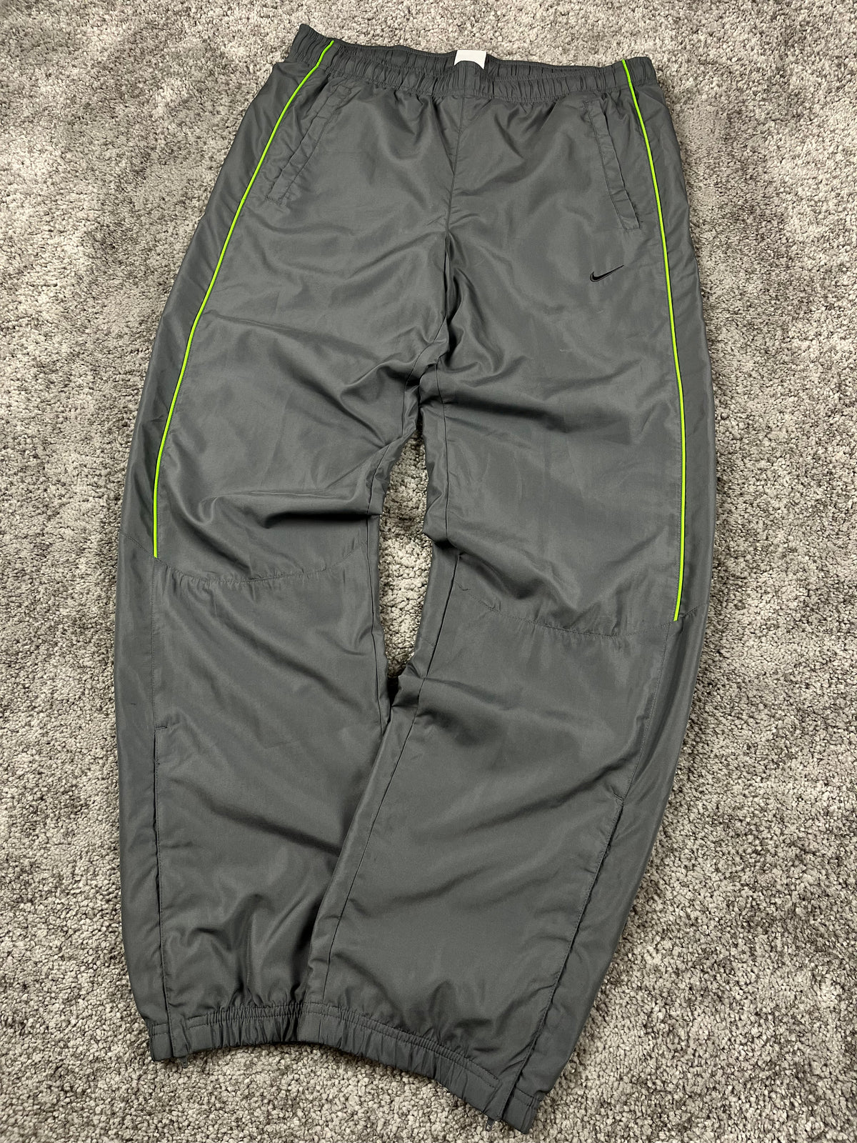 Nike Tracksuit Vintage 2000s "Gray/Green" (S)