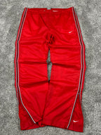 Nike Trackpant Vintage 2000s "Red/White" (L)