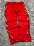 Nike Trackpant Vintage 2000s "Red/White" (L)