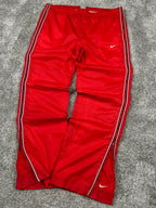 Nike Trackpant Vintage 2000s "Red/White" (L)