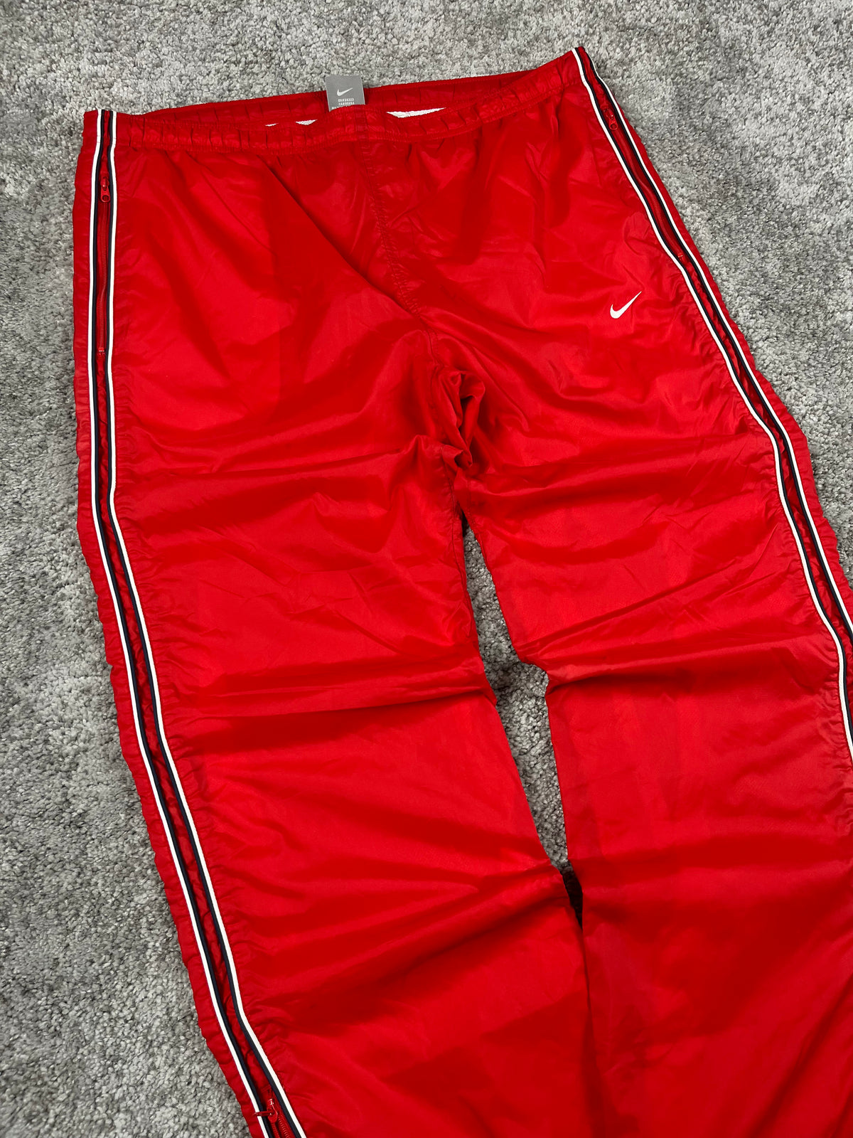 Nike Trackpant Vintage 2000s "Red/White" (L)