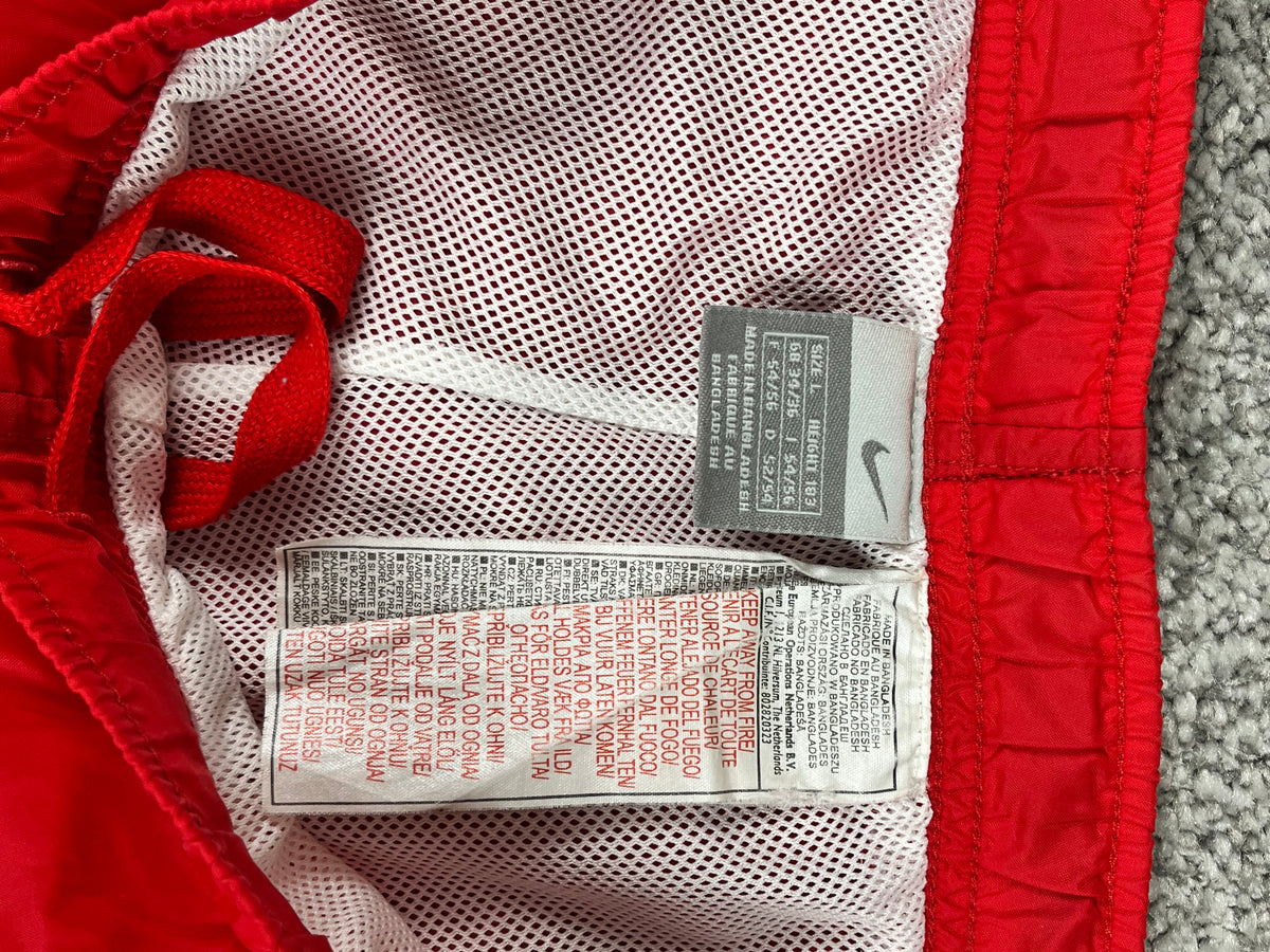 Nike Trackpant Vintage 2000s "Red/White" (L)