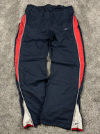 Nike Trackpant Vintage 2000s "Navy/Red" (XL)