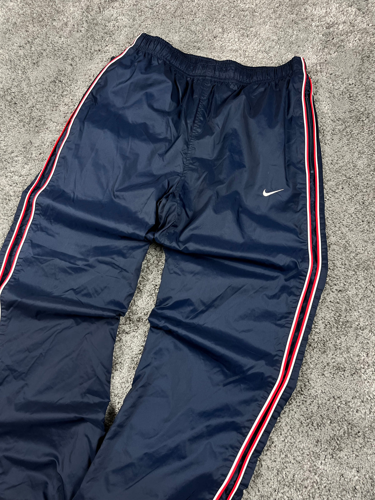 Nike Trackpant Vintage 2000s "Navy/White/Red" (S)
