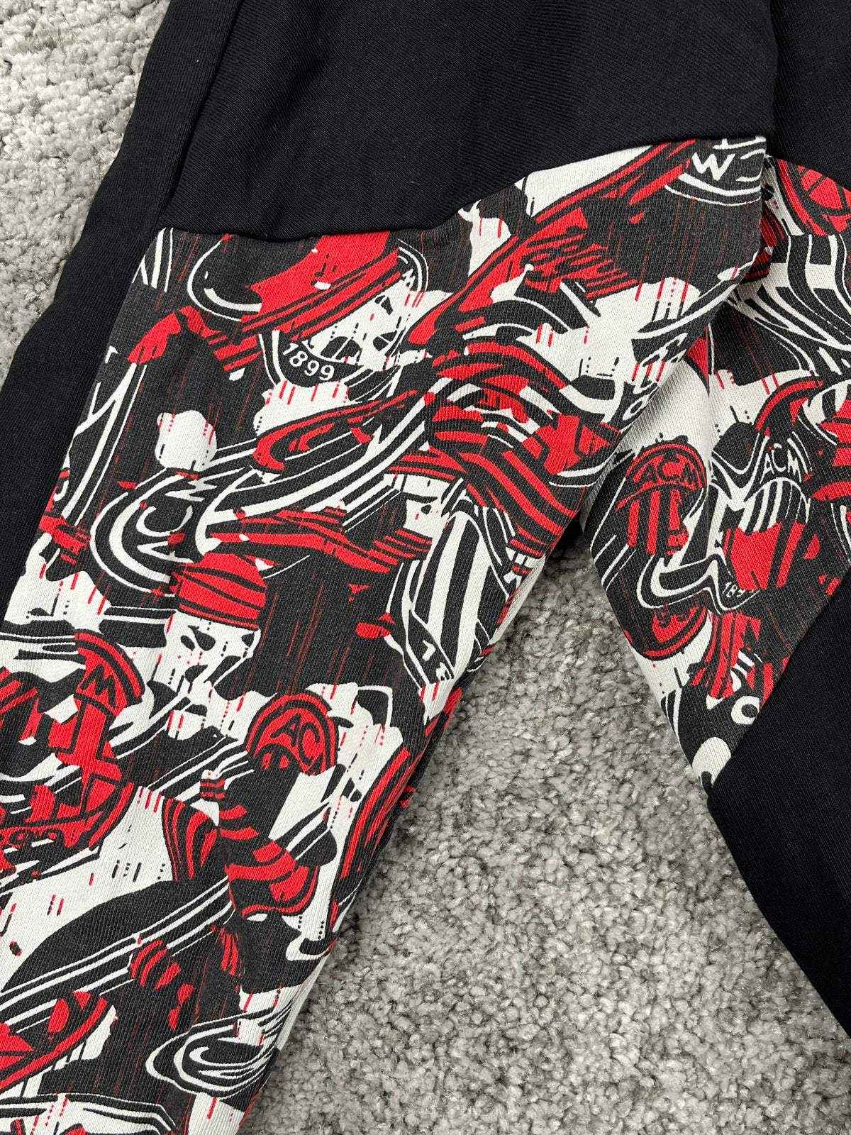 Puma X AC Milan Sweatshirt Vintage "Black/White/Red" (L)